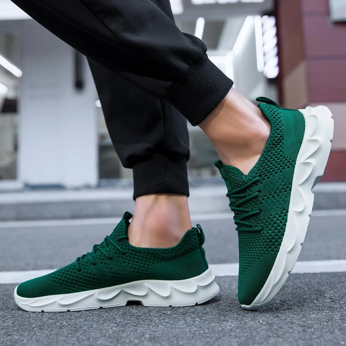 Women's Running Shoes Breathable Casual Athletic Sneakers Lightweight Comfortable Slip On Gym Walking Tennis Fashion Casual Shoes Sports Shoes