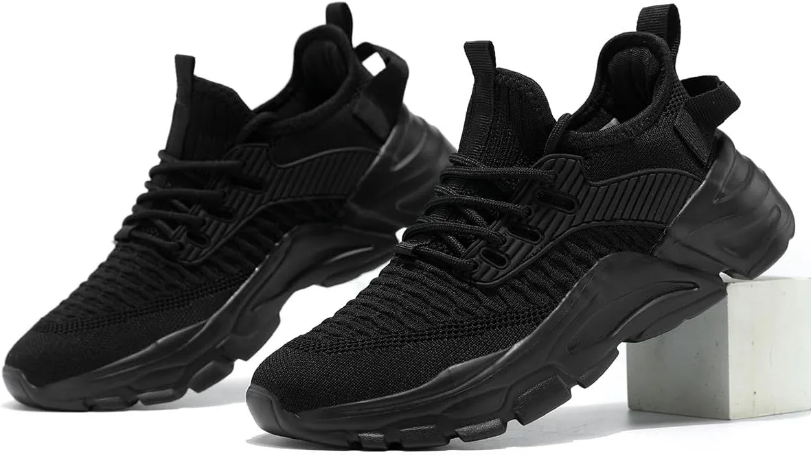 Womens Running Shoes Slip on Breathable Lightweight Fashion Sneakers Athletic Sports Walking Gym Work Shoes