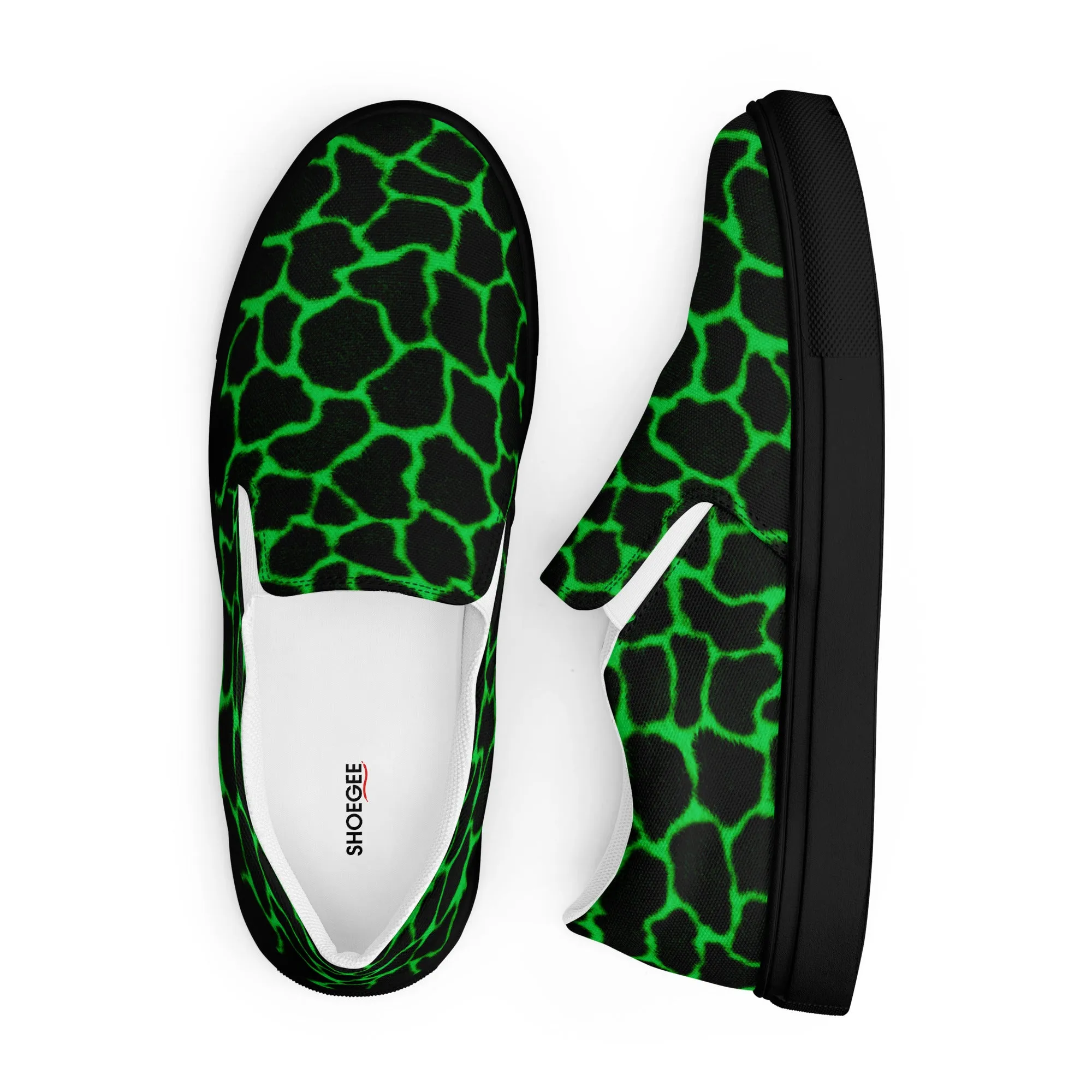 Women’s slip-on canvas shoes - GIRAFFE SG004