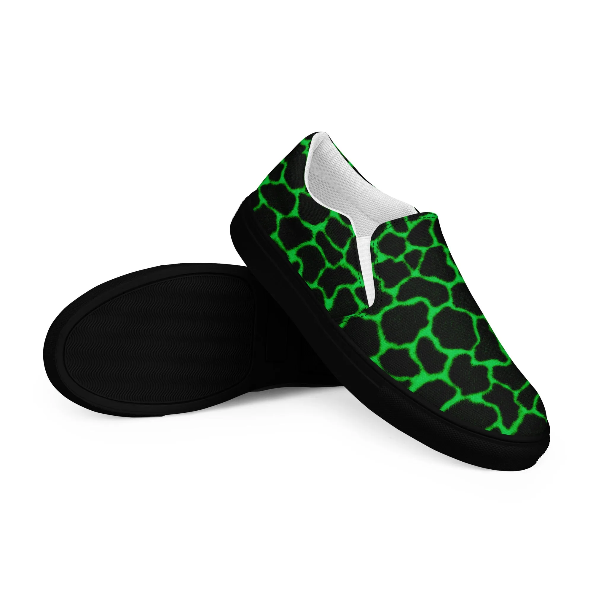 Women’s slip-on canvas shoes - GIRAFFE SG004