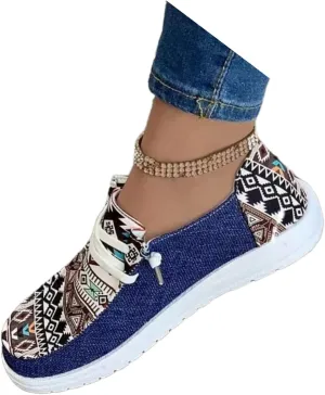 Womens Slip-on Loafers Slip in Boat Walking Shoes Comfortable Light-Weight Casual Boat Shoes