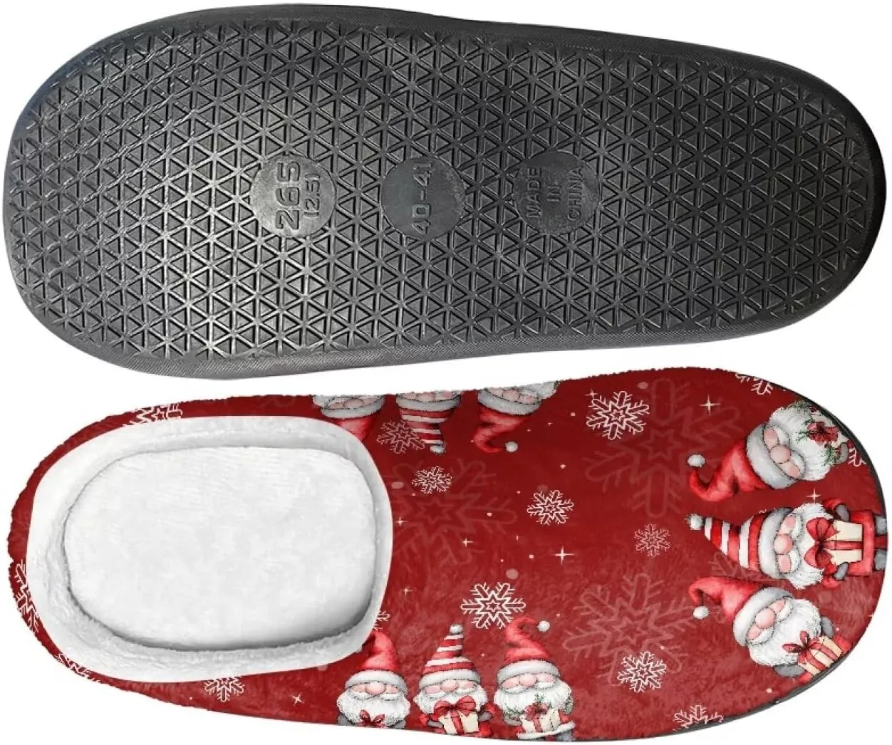 Womens Slippers Comfortable Non-slip Warm Fuzzy Slippers