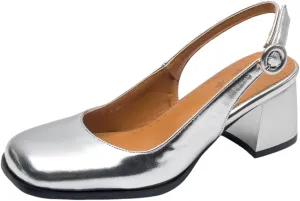 Women's Square Closed Toe Mary Jane Adjustable Buckle Chunky Mid Heels Slingback Classic Comfortable Cosplay Work Casual Dress Shoes Business Elegant Party Dating Daily Wear Pumps