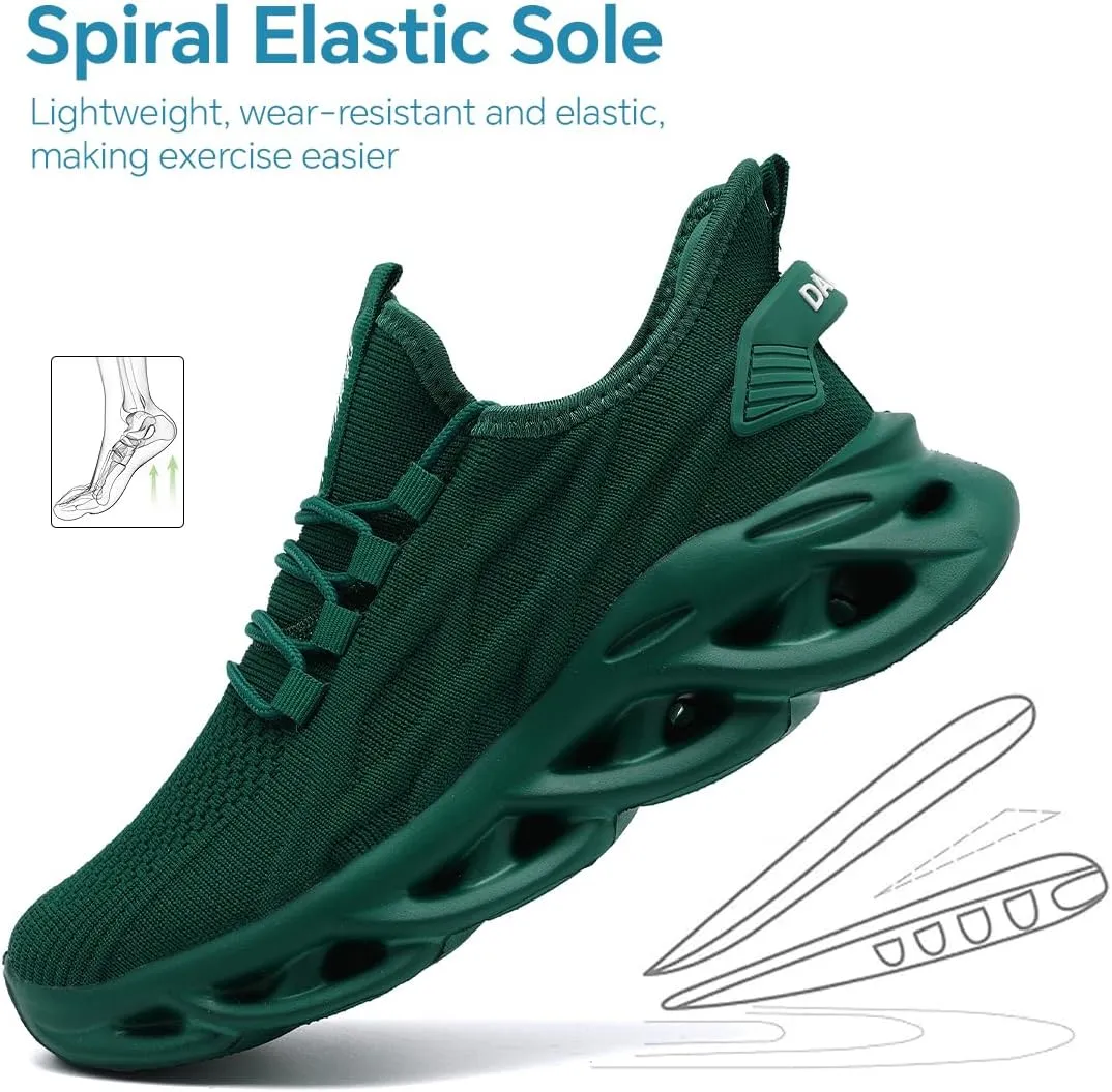 Womens Walking Shoes Slip on Running Sneakers Tennis Shoes for Athletic Workout Gym Jogging Outdoor Travel Hiking Lightweight Breathable Casual Comfort