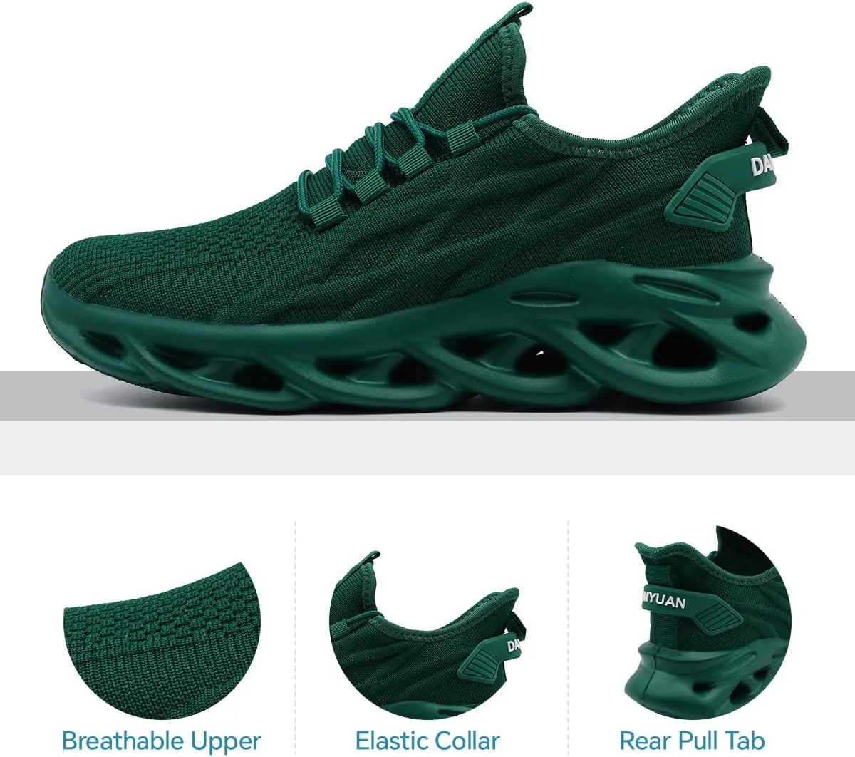 Womens Walking Shoes Slip on Running Sneakers Tennis Shoes for Athletic Workout Gym Jogging Outdoor Travel Hiking Lightweight Breathable Casual Comfort