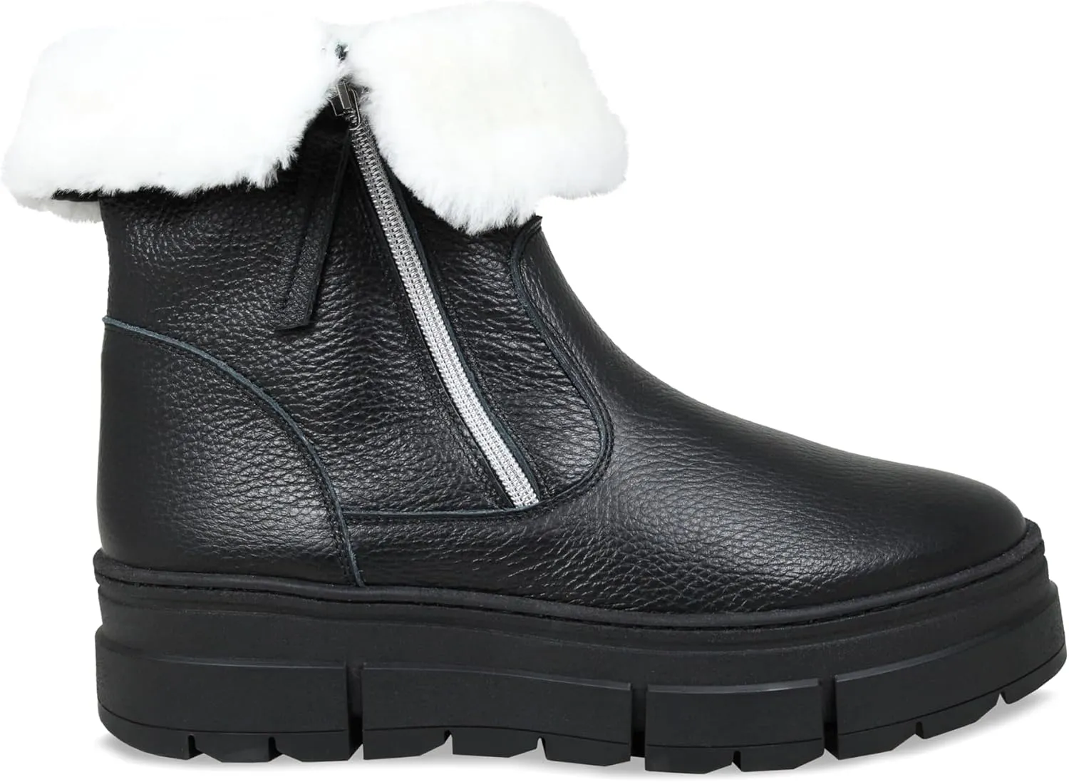Wonder Boot Leather & Shearling