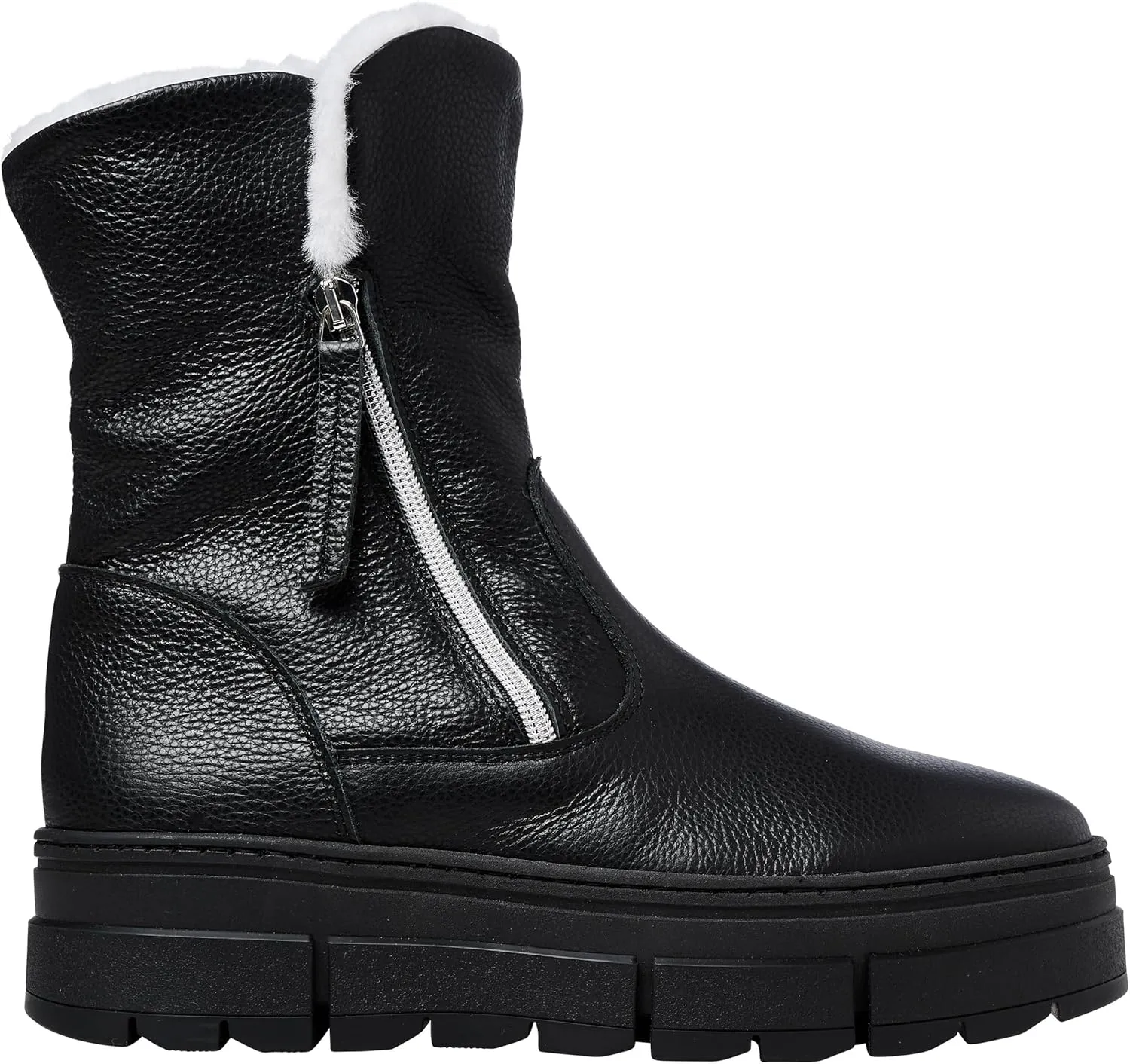Wonder Boot Leather & Shearling