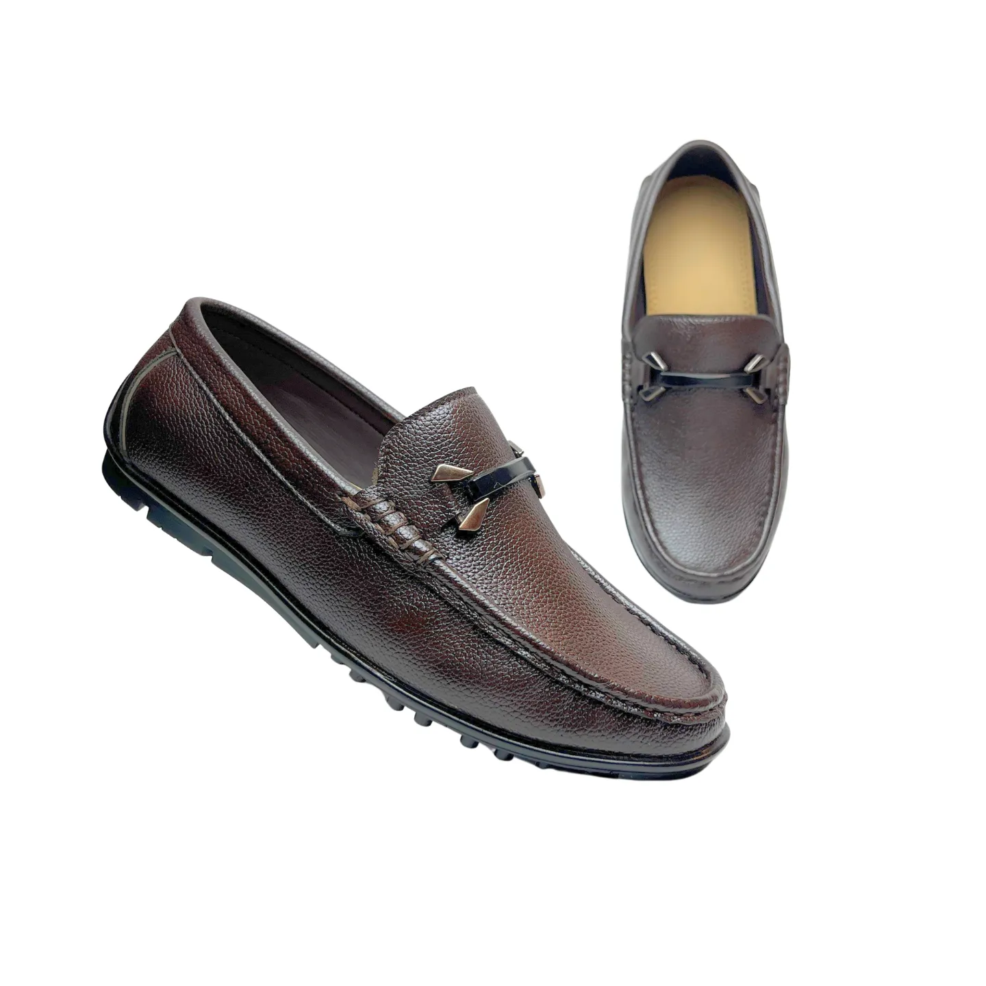 Wrinkle Free Loafers (Brown)