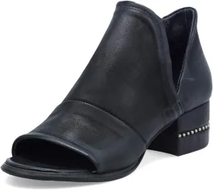 XYD Women Chic V-cut Chunky Heel Ankle Boots Open Toe Studded Bootie Sandals Side Zipper Casual Dressy Party Dress Shoes