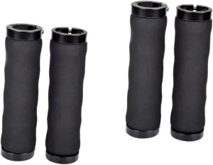 YARNOW Ergonomic Bike Handlebar Grips Non Slip with Lock Shock Absorbing Design for Comfortable Riding Durable