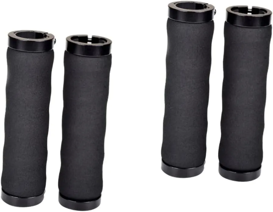 YARNOW Ergonomic Bike Handlebar Grips Non Slip with Lock Shock Absorbing Design for Comfortable Riding Durable
