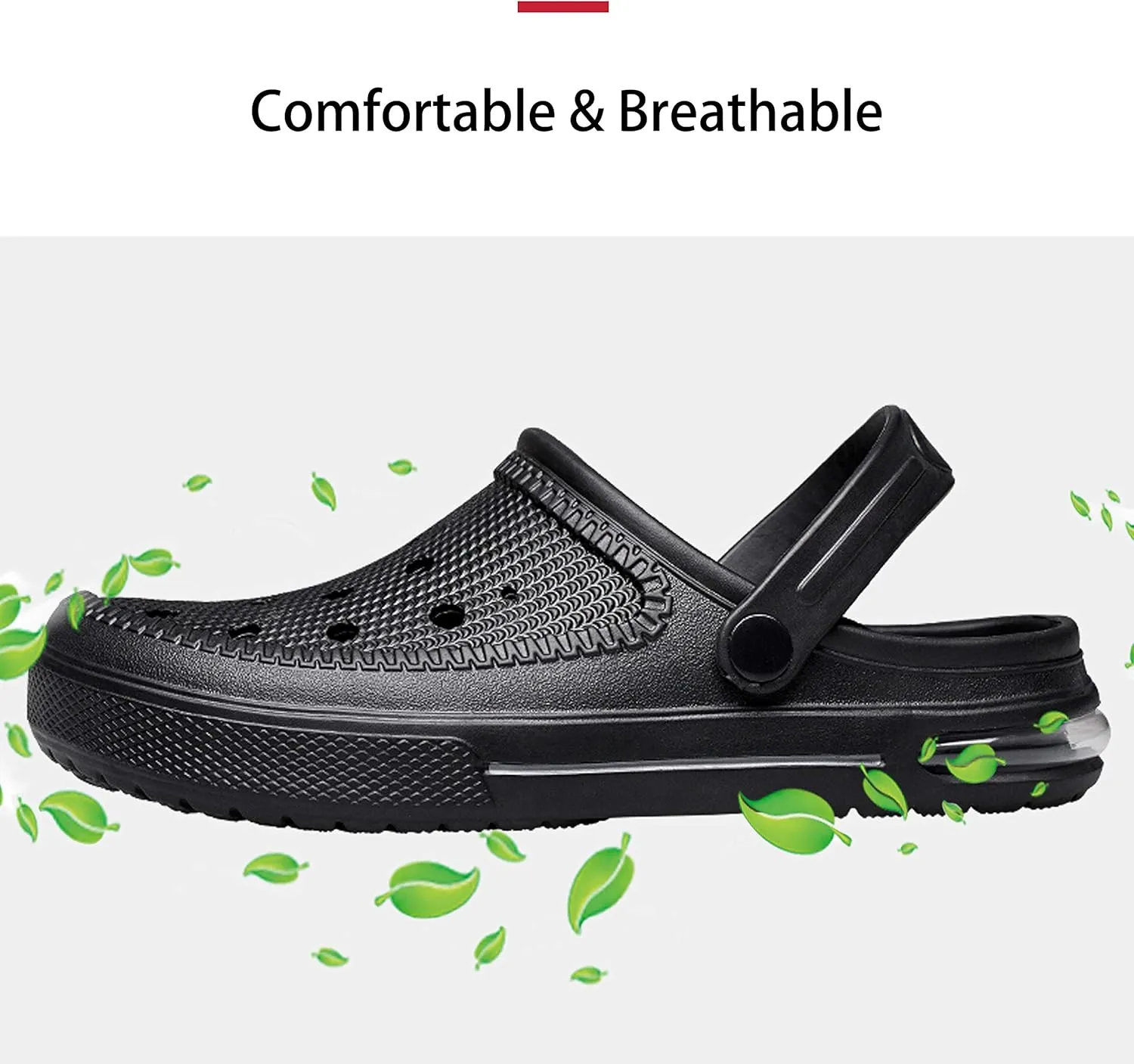YHOON Unisex Garden Clogs Shoes | Water Shoes | Comfortable Slip on Shoes Air Cushion Slippers