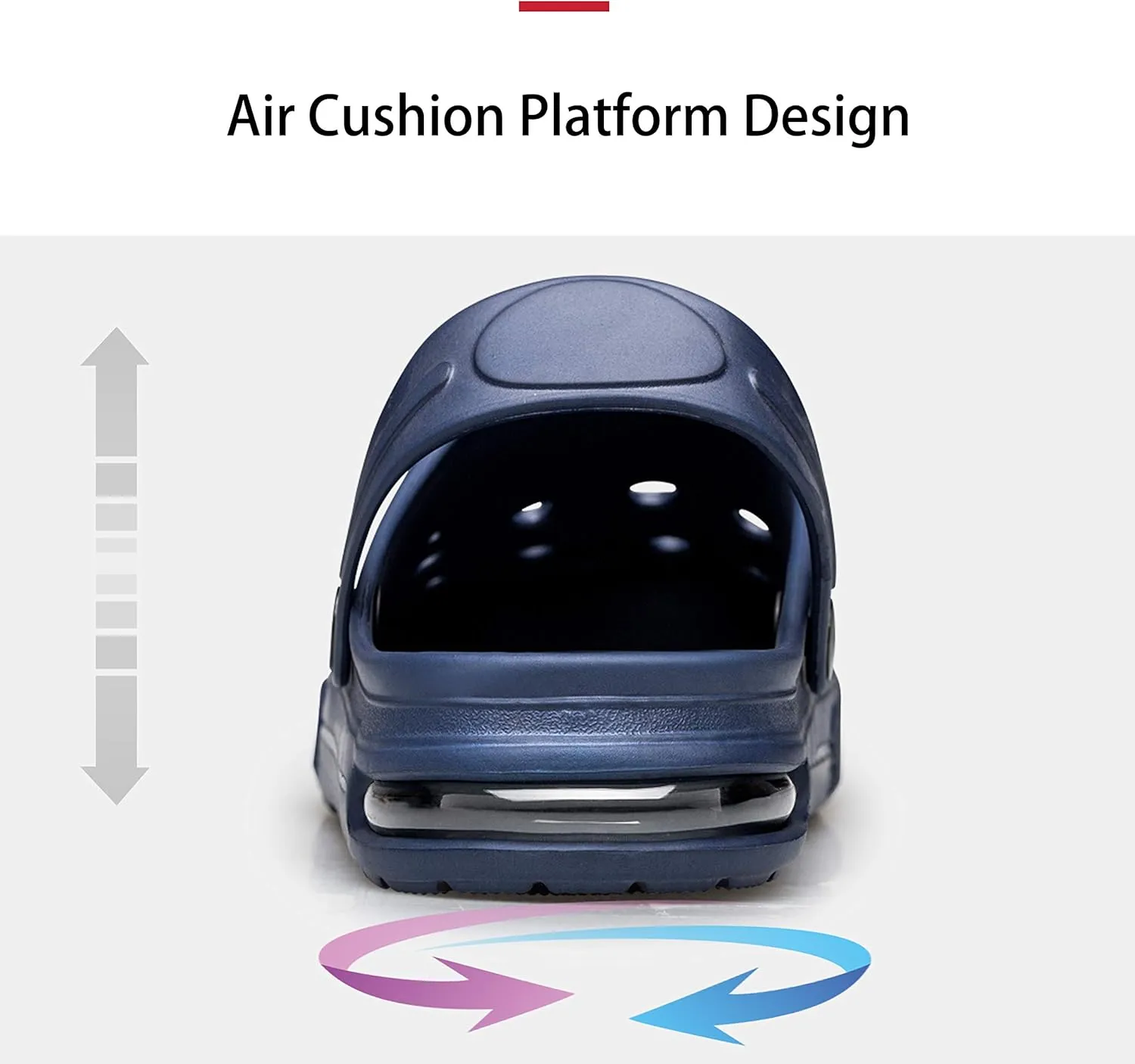 YHOON Unisex Garden Clogs Shoes | Water Shoes | Comfortable Slip on Shoes Air Cushion Slippers